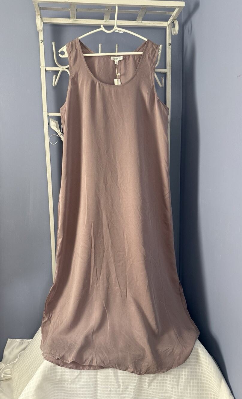 haven well within dress Mauve NWT Old Money Quiet Luxury XL
